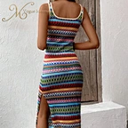 sleeveless crochet summer dress